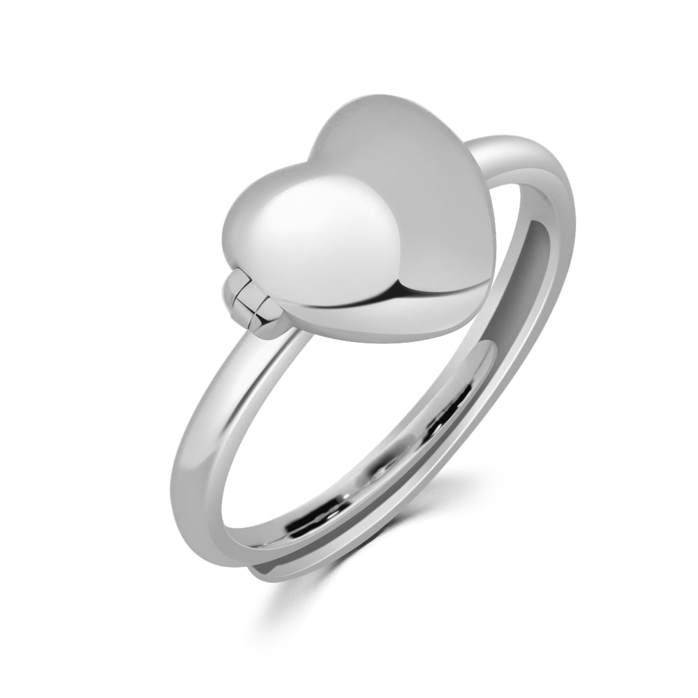 Heart Locket Ring