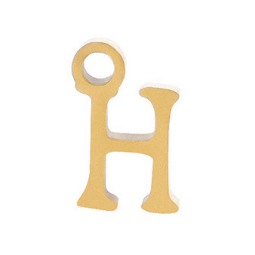 Permanent Bracelet Letter Charm