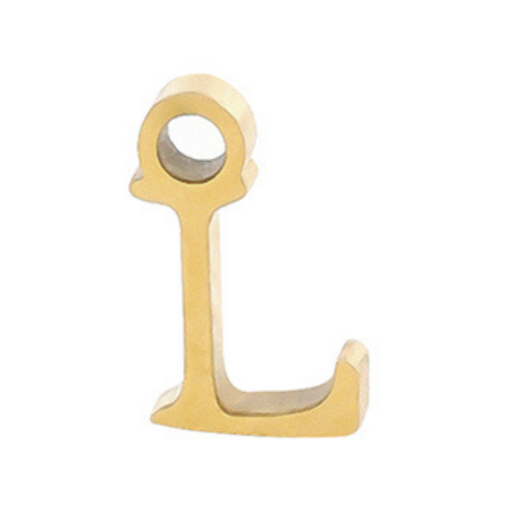 Permanent Bracelet Letter Charm #1