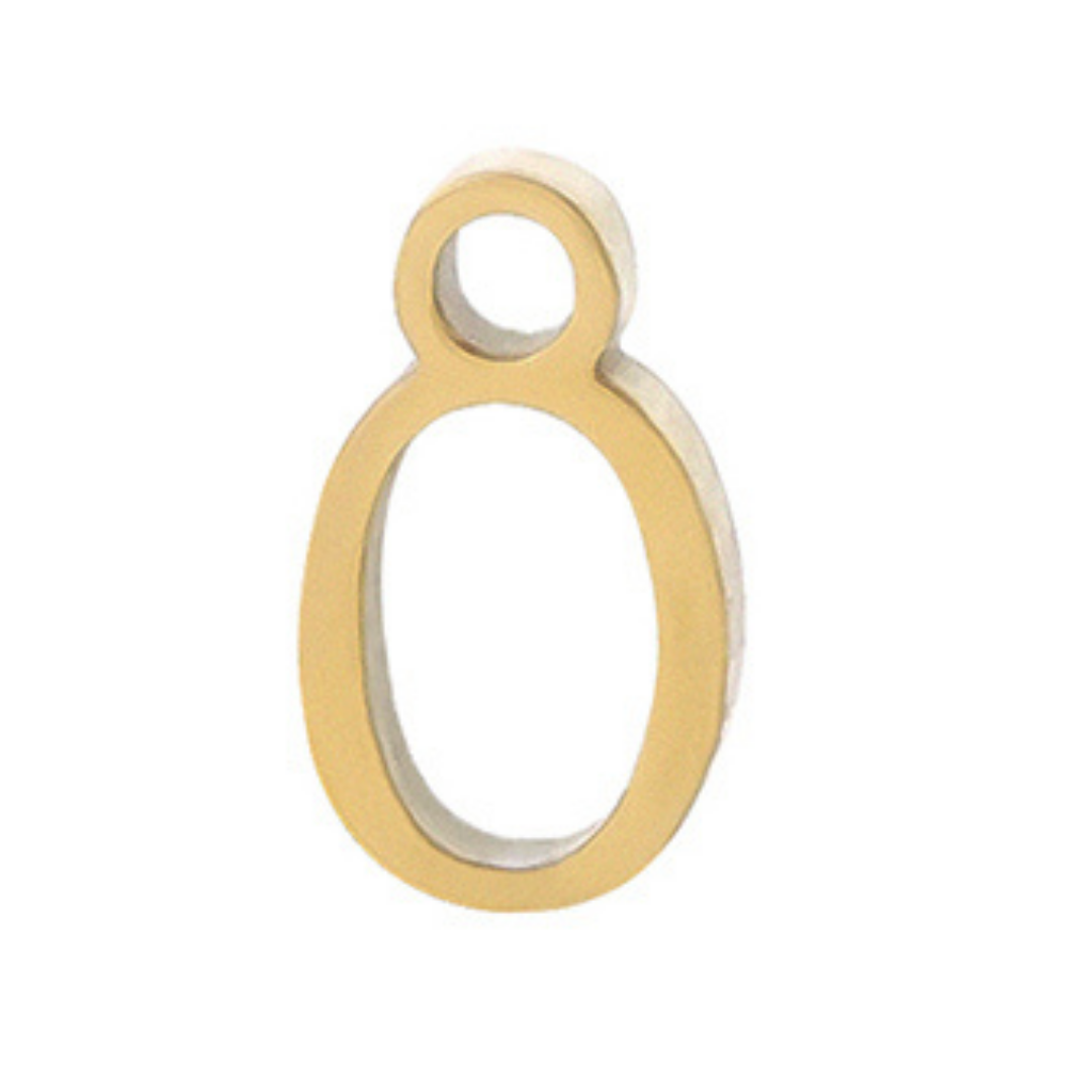 Permanent Bracelet Letter Charm #1