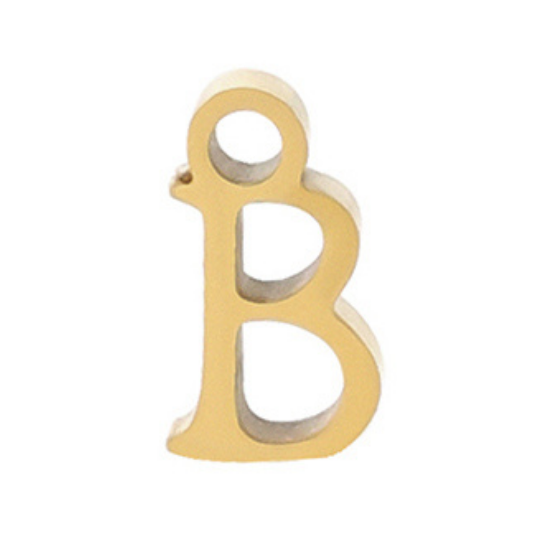 Permanent Bracelet Letter Charm #2