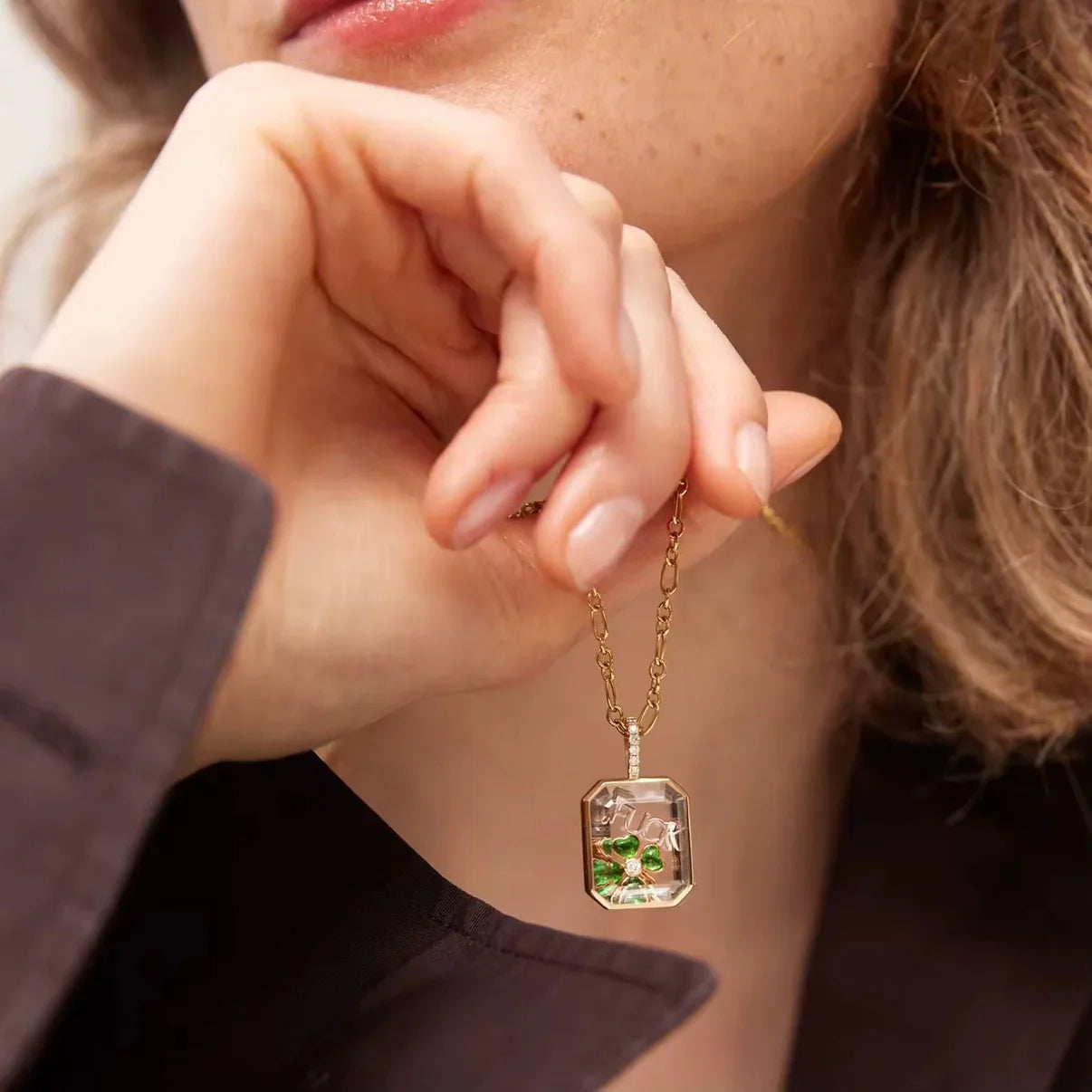 Charm Drop Necklace