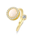 Opal Fidget Ring