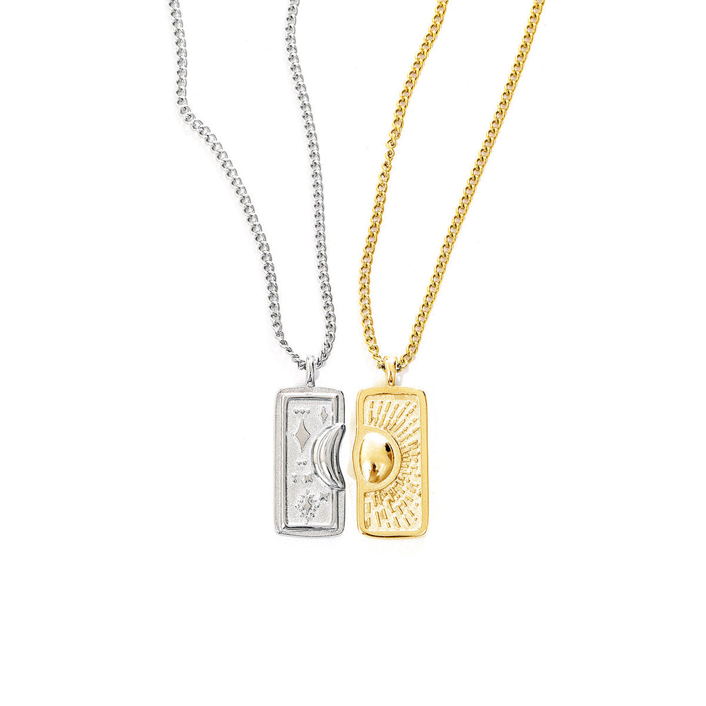 Sun and Moon Companion Necklaces