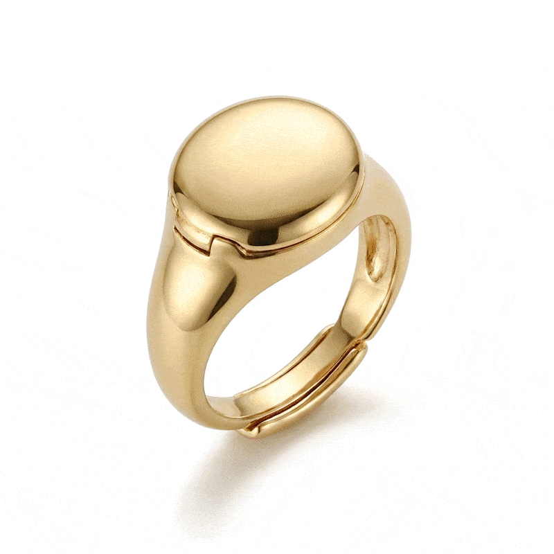 Locket Signet Ring