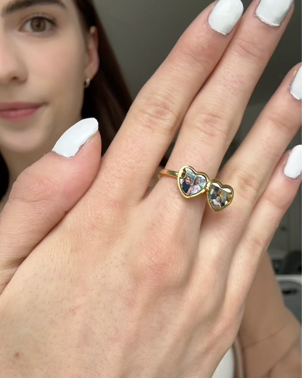 Heart Locket Ring