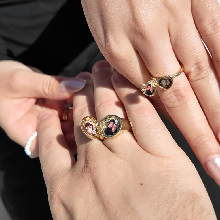 Locket Signet Ring