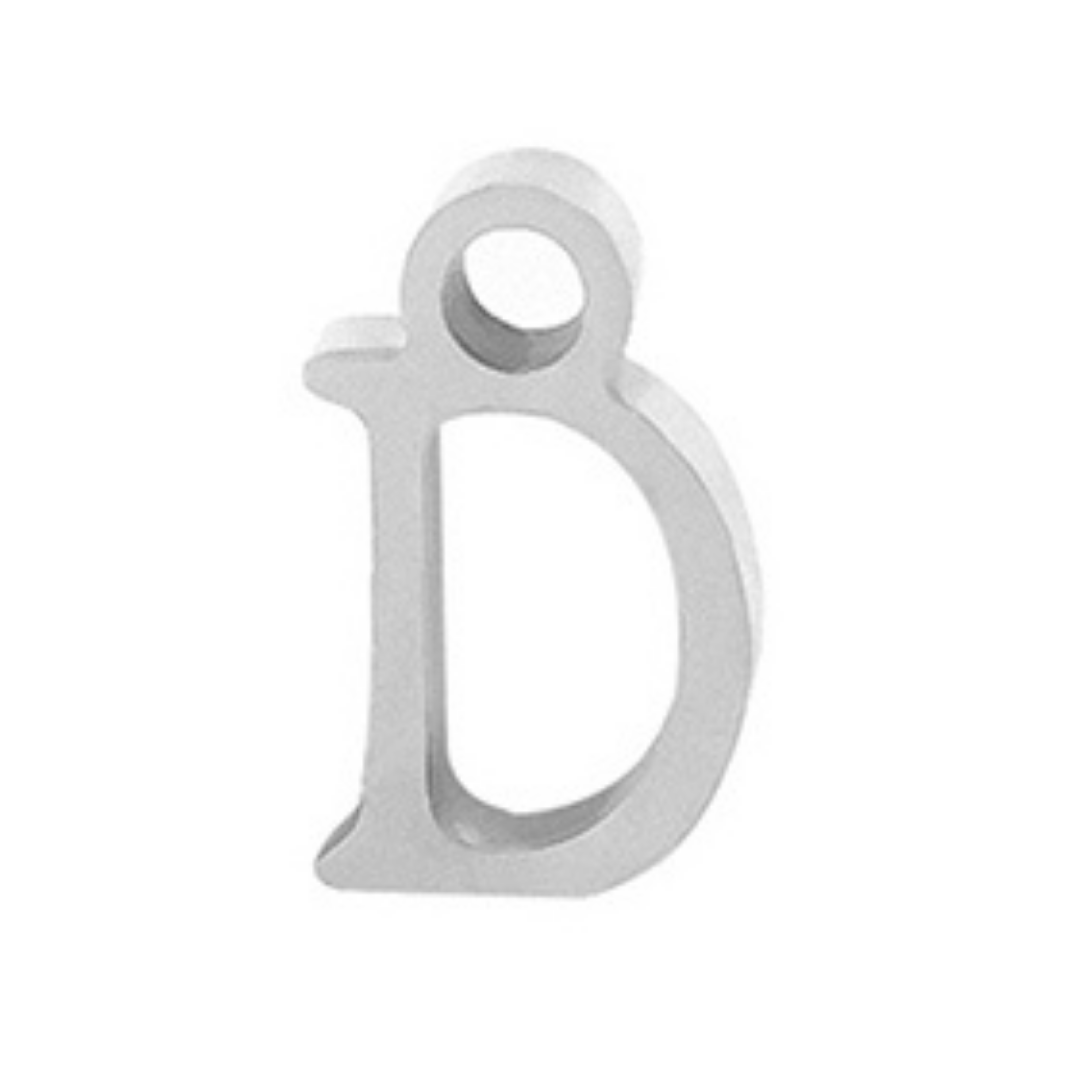 Permanent Bracelet Letter Charm #1