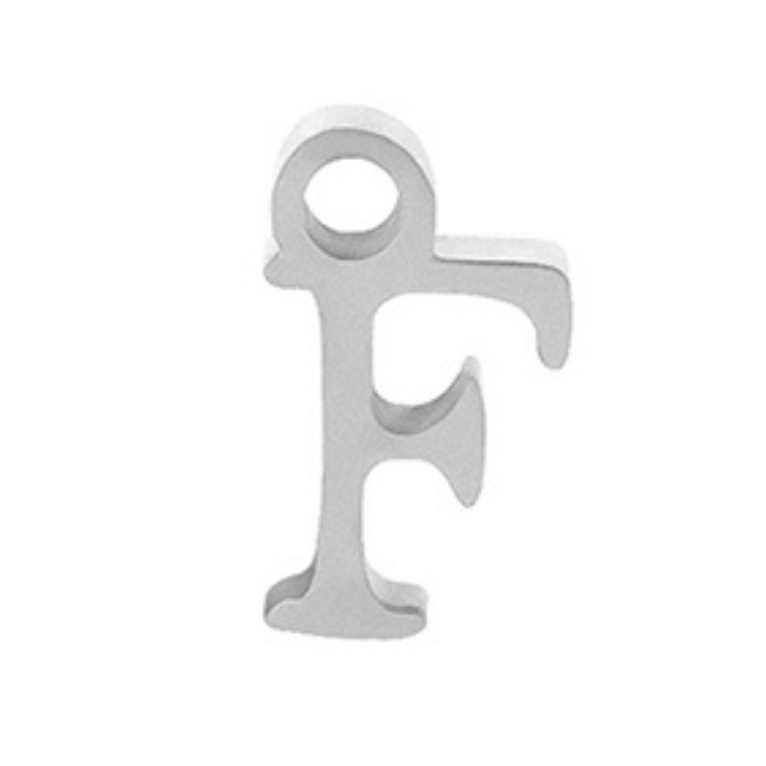 Permanent Bracelet Letter Charm #2