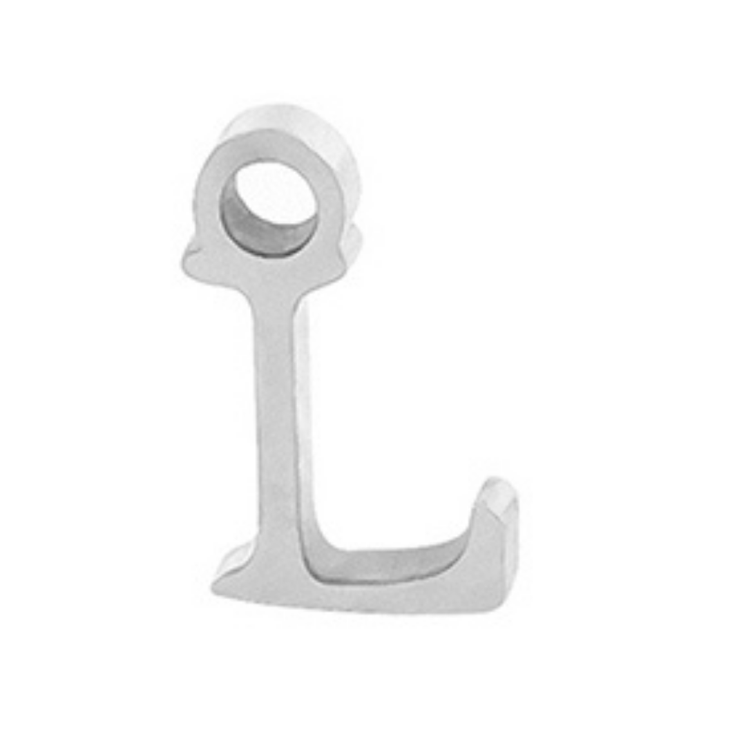 Permanent Bracelet Letter Charm #1