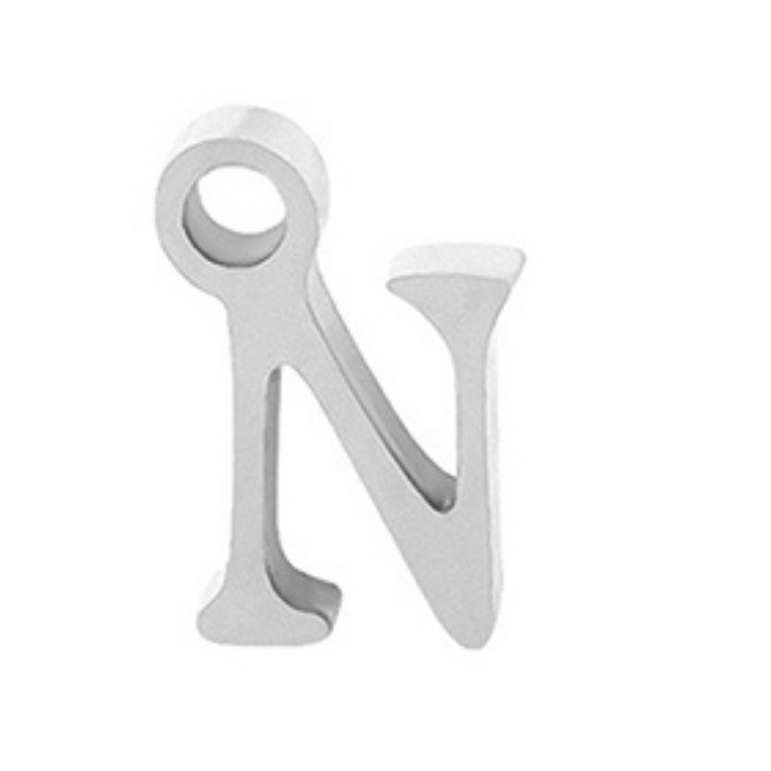 Permanent Bracelet Letter Charm #1