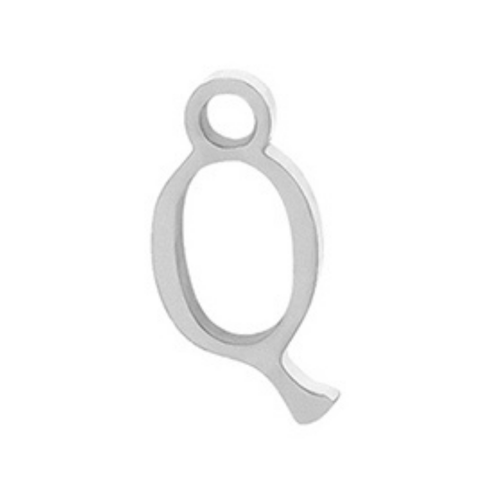 Permanent Bracelet Letter Charm