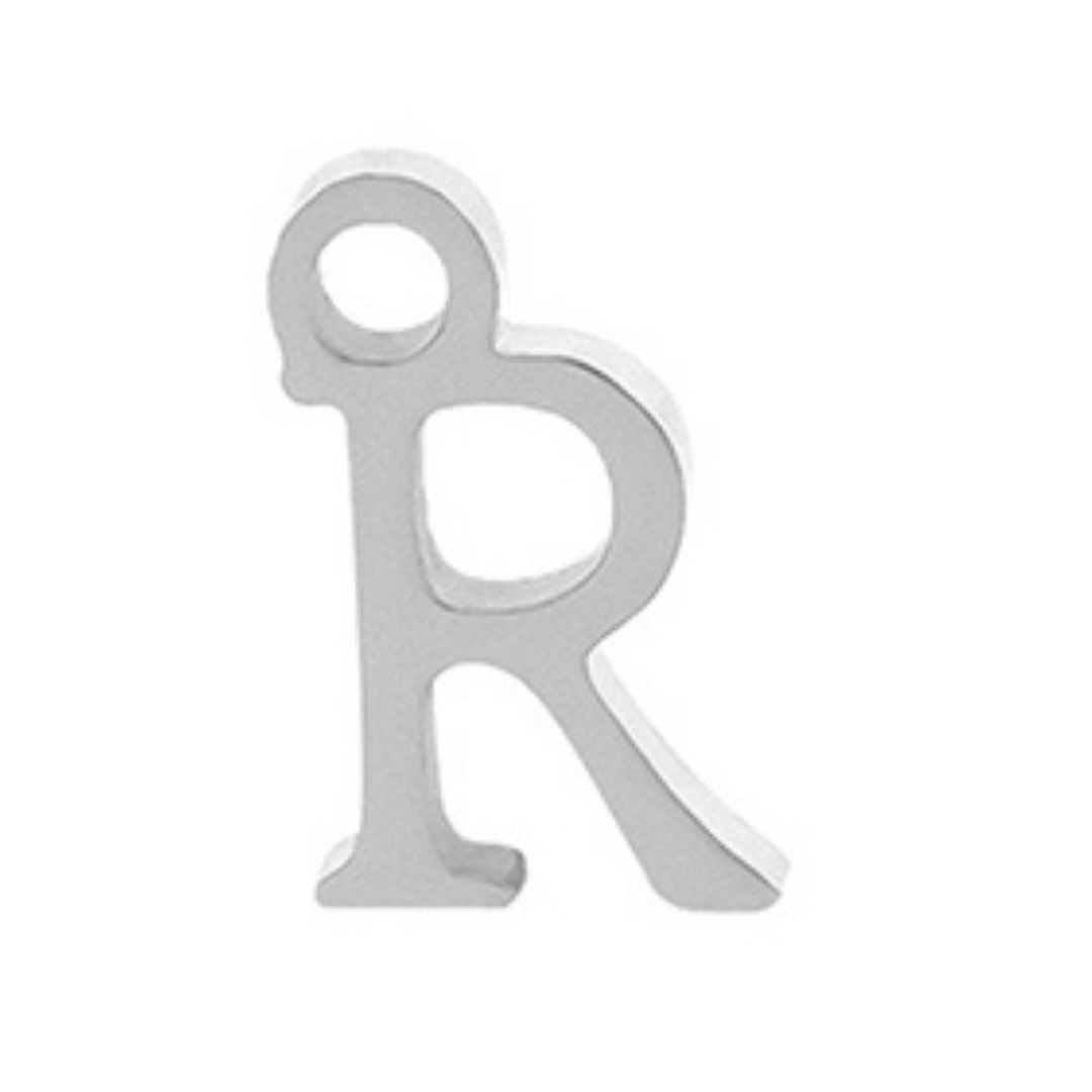 Permanent Bracelet Letter Charm #1