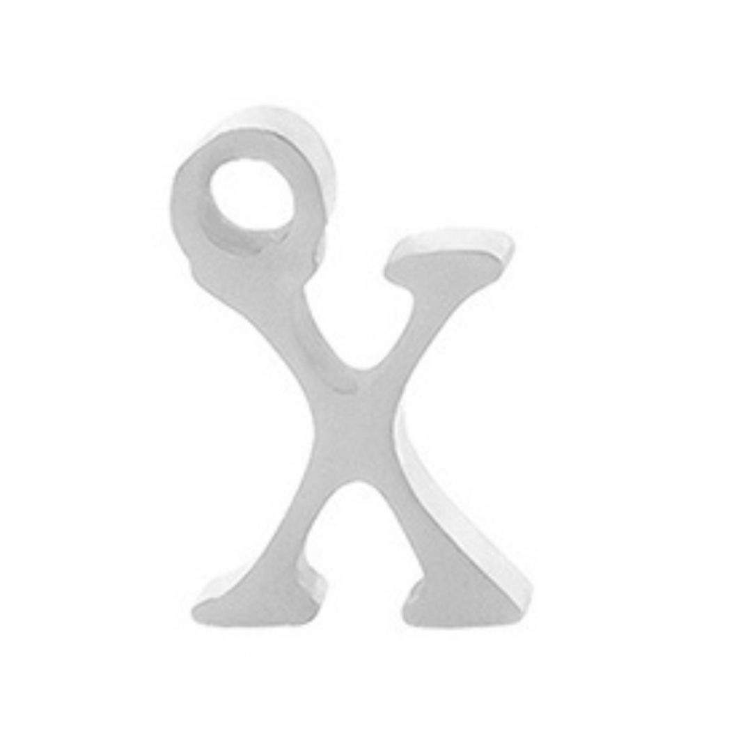 Permanent Bracelet Letter Charm
