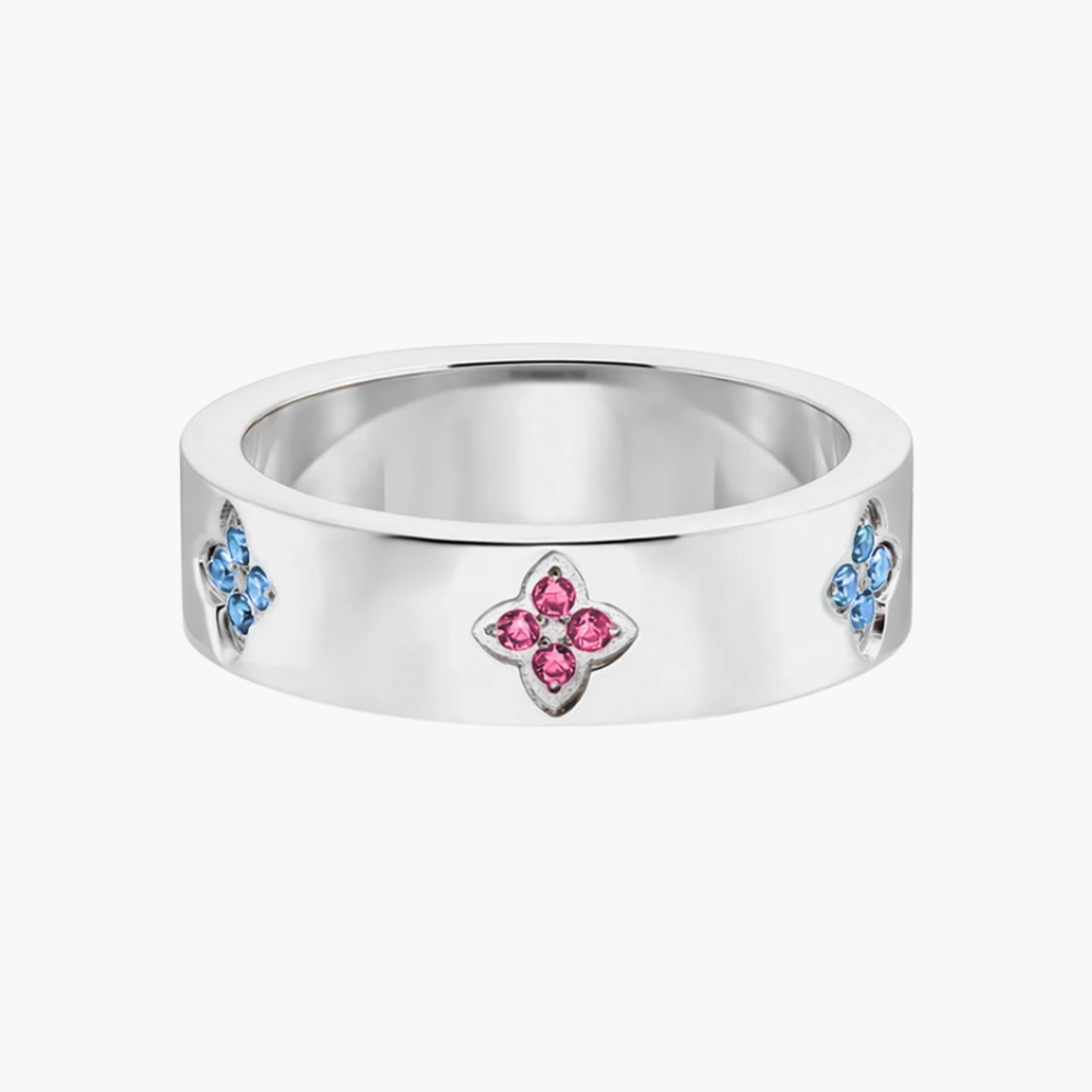 Fleur Birthstone Ring