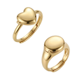 His and Her Locket Rings