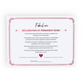 Declaration of Permanent Bond