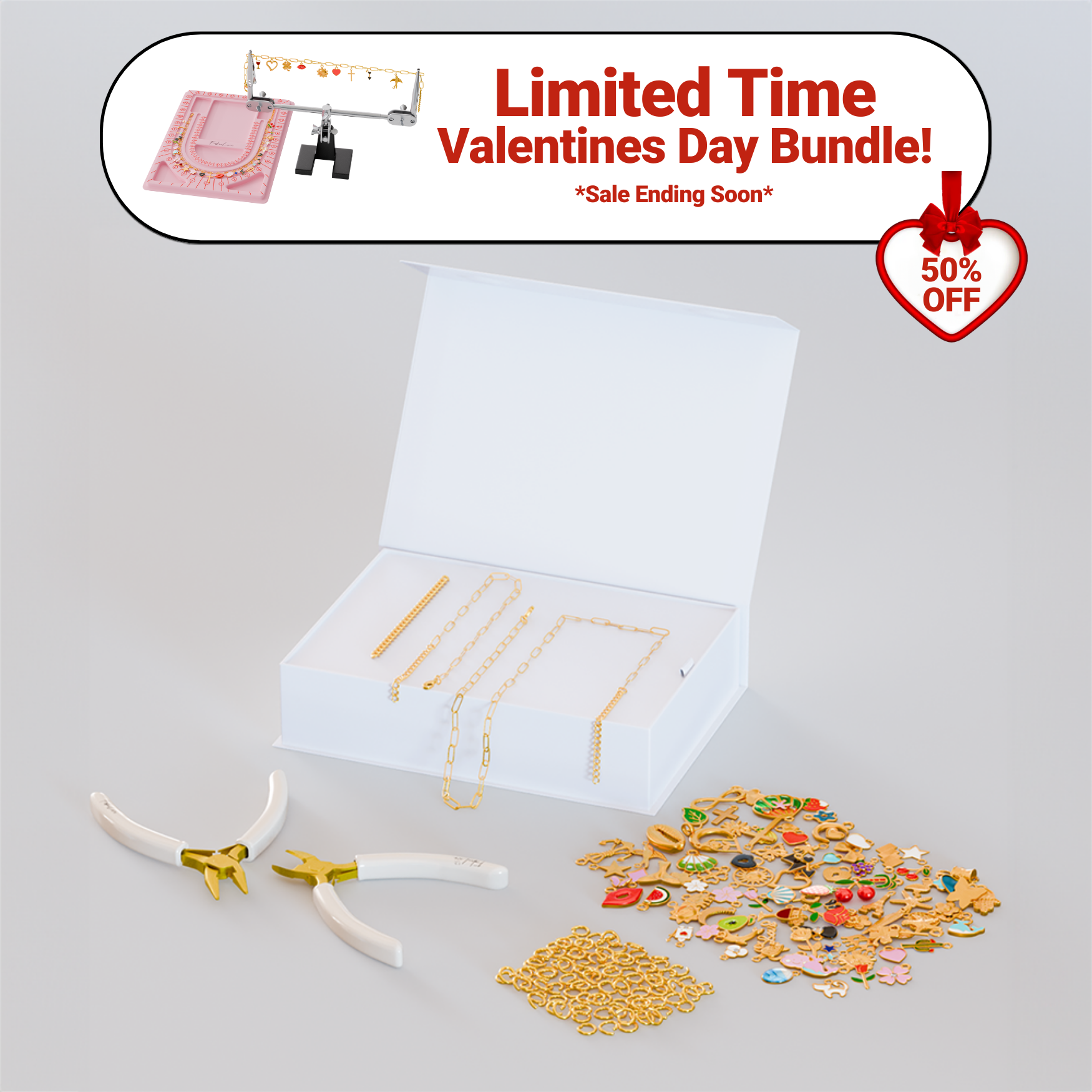Charm Jewelry Kit Bundle