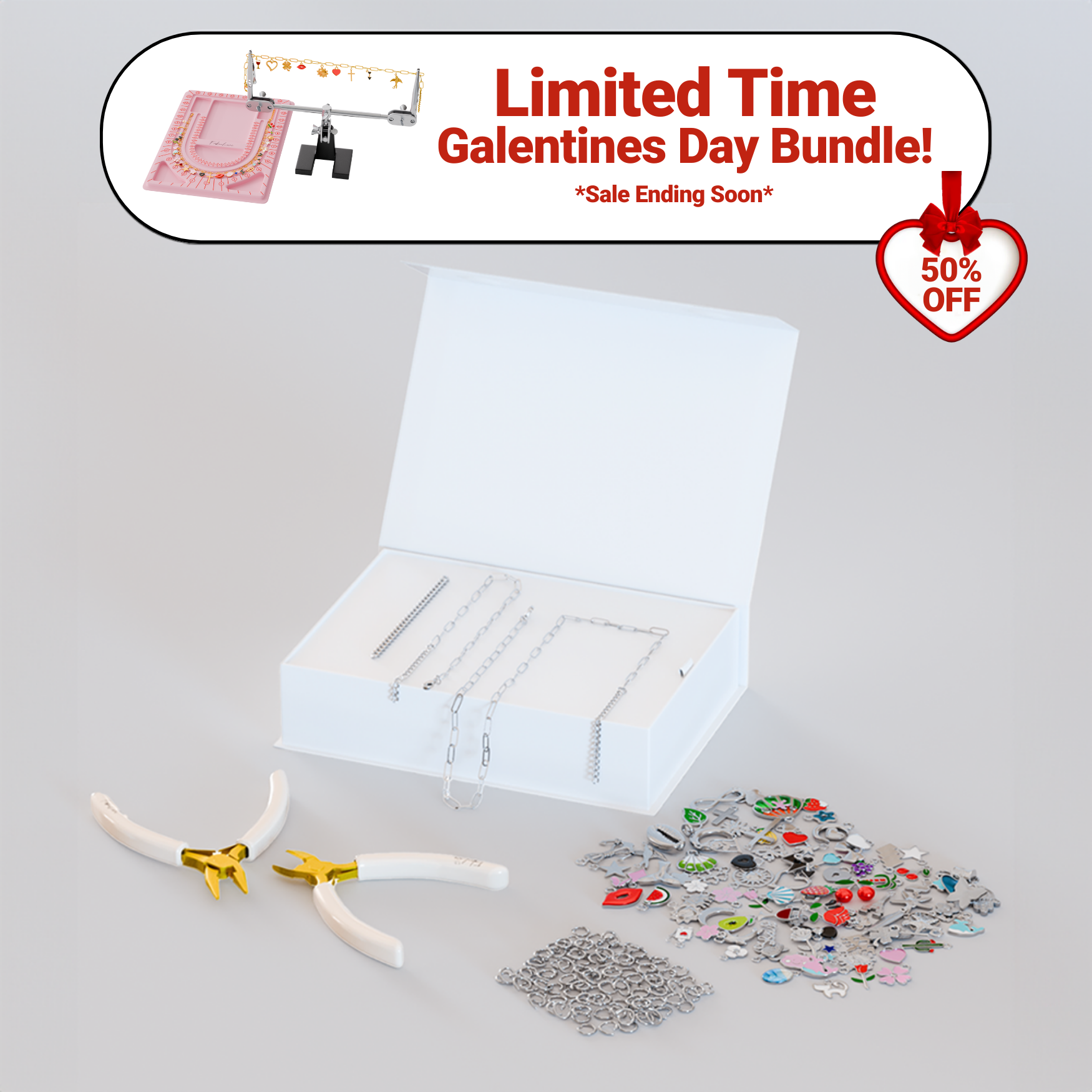 Charm Jewelry Kit Bundle