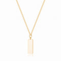 Custom Engraved Minimal Necklace