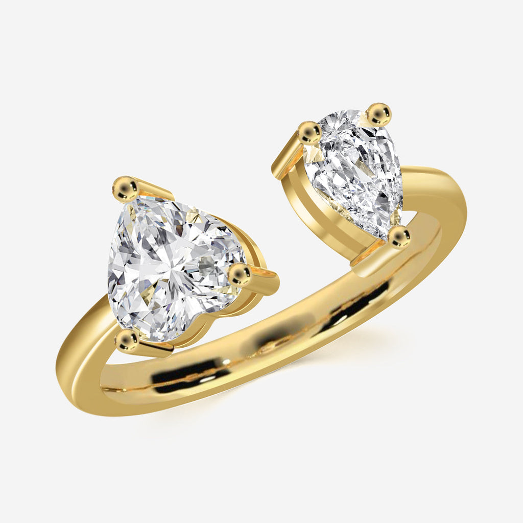 Endearing Duo Ring