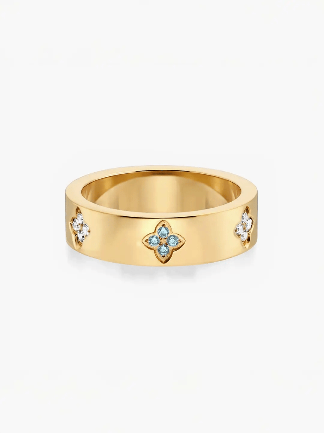 Fleur Birthstone Ring