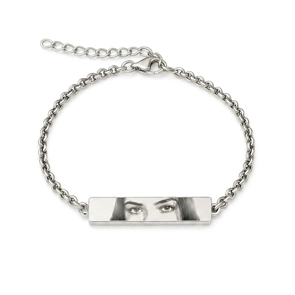 Personalized Eye Photo Bracelet