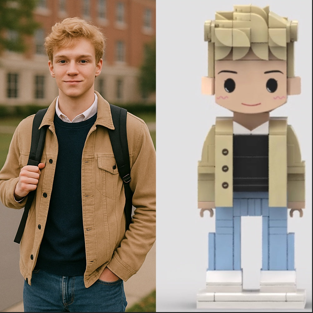 Fabulove Custom Brick Figure