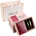 Boîte cadeau rose éternelle